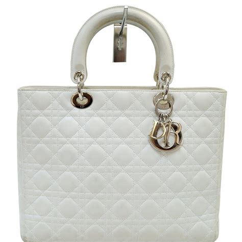 christian dior white bag|Christian Dior handbags outlet prices.